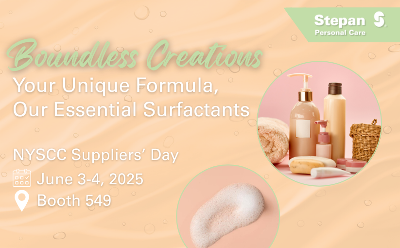Enhance Your Unique Formula at NYSCC Suppliers’ Day!